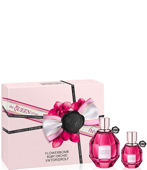 dillard's perfume sets|dillard's flowerbomb perfume gift set.